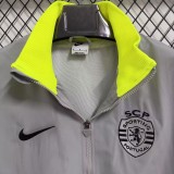 2025-26 Mens Sporting Lisbon Grey windbreaker