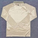 2025-26 Mens Versailles Third away yellow Long Sleeve Soccer Jersey