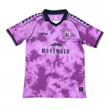 2025-26 Mens Hashtag United home Purple Fans Soccer Jersey