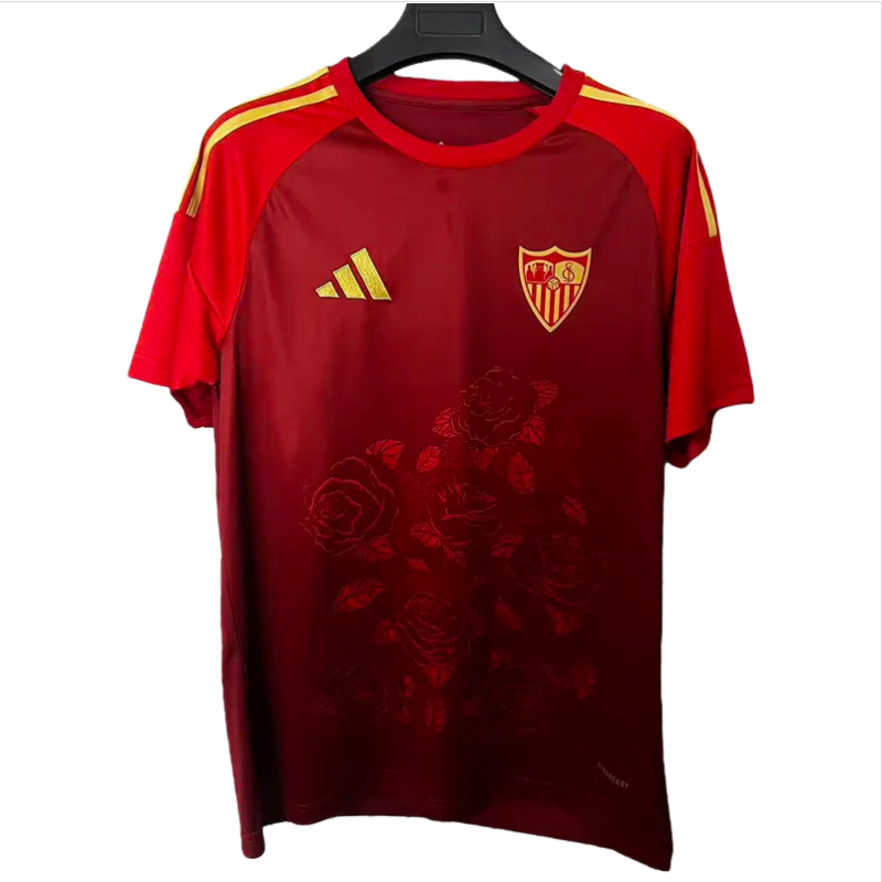 2025-26 Mens Sevilla Special Edition red soccer Jersey