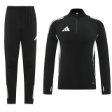 2025-26 AD Fancy black Jacket Tracksuit