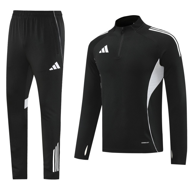 2025-26 AD Fancy black Jacket Tracksuit