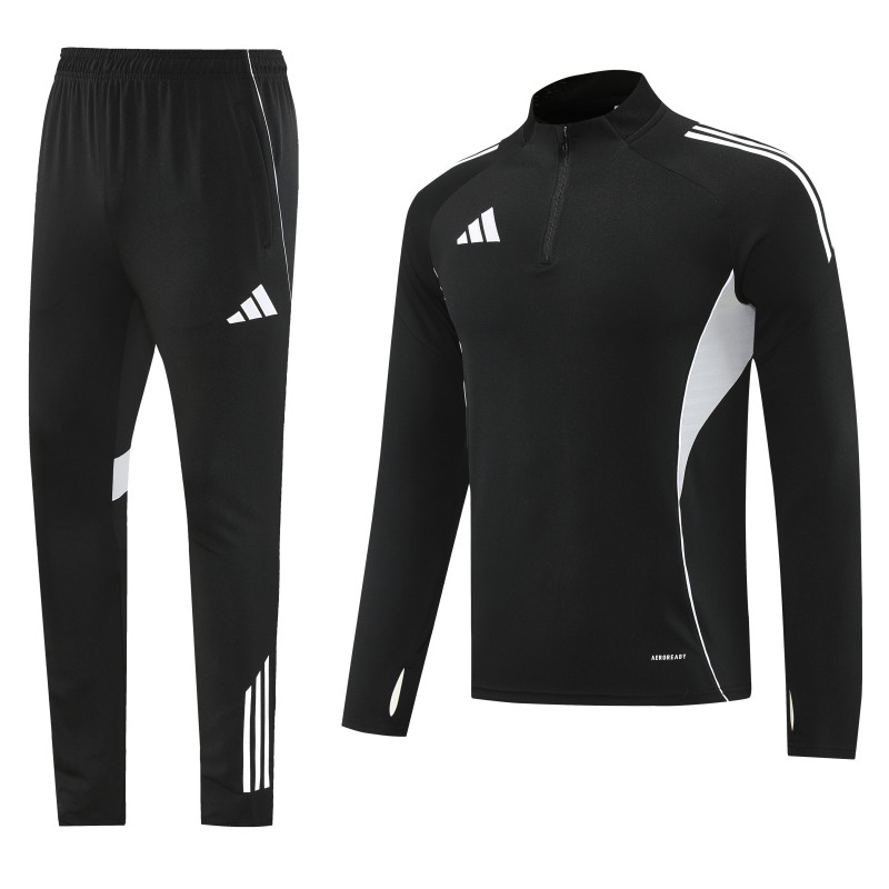 2025-26 AD Fancy black Jacket Tracksuit