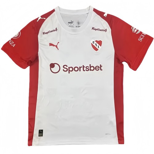 2025-26 CA Independiente White Red Fans Soccer Jersey