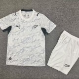 2026-27 Kids New Zealand  White home Soccer Jersey
