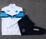 2025-26 Kids Napoli white Jacket Tracksuit #E25190