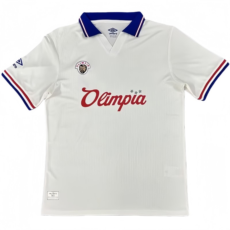 2025-26 Mens CD Olimpia Special Edition white Soccer Jersey (洪都奥林匹亚）