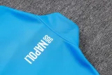 2025-26 Kids  Napoli  Lake blue  Jacket Tracksuit #E25191