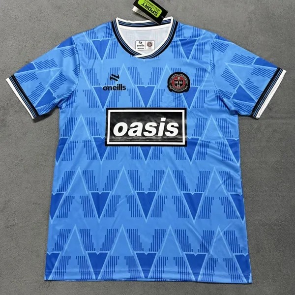 2025-26 Mens Bohemian  blue soccer jersey