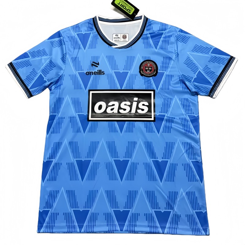 2025-26 Mens Bohemian  blue soccer jersey