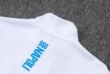 2025-26 Kids Napoli white Jacket Tracksuit #E25190