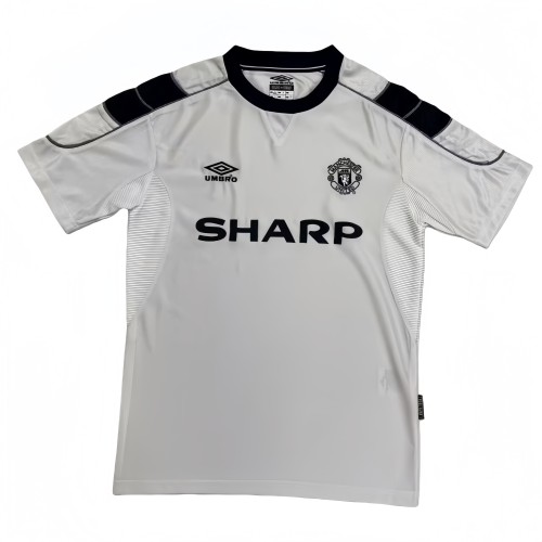 1999-00 Mens  Manchester United  away Retro soccer jersey