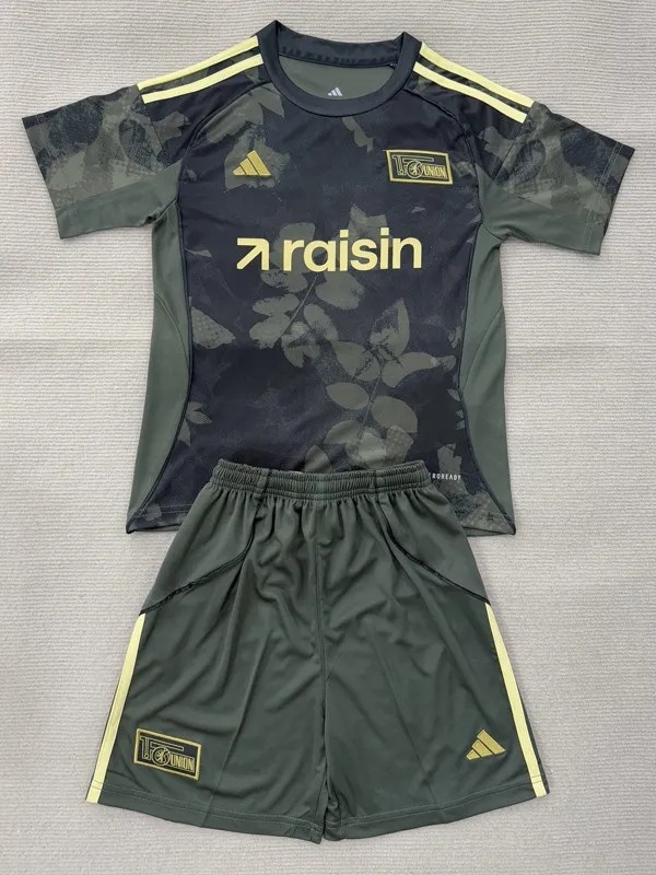 2025-26 Kids Berlin Union away  Soccer Jersey