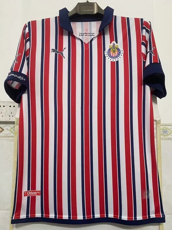 2018 Chivas Club World Cup Home Retro Soccer Jersey