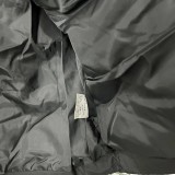 2025-26  NK Black Hooded Cotton Coat  XD9901