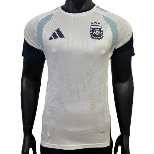 2026-27 Mens Argentina white Player version soccer  Jersey
