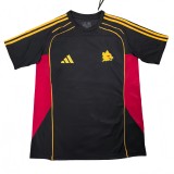 2025-26 Mens Roma black soccer Jersey