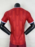 2026-27  Mens Chile home Red  Player version Soccer Jersey