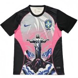 2025-26 Mens Brazil Goddess Edition Pink soccer jersey