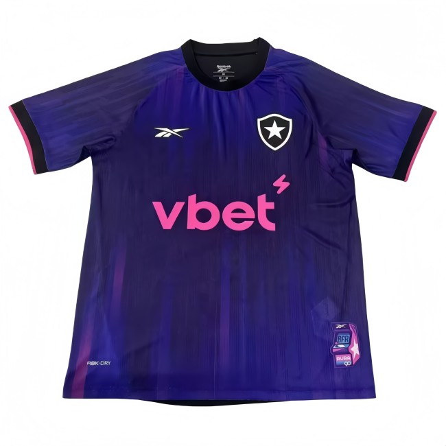 2025-26 Mens  Botafogo Fourth away Purple  Soccer Jersey