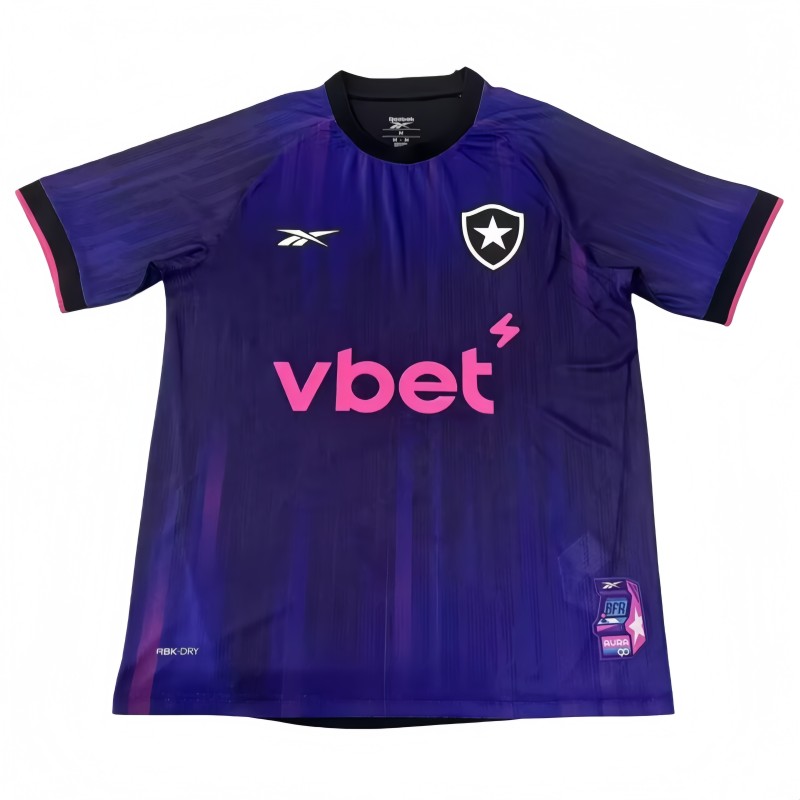 2025-26 Mens  Botafogo Fourth away Purple  Soccer Jersey