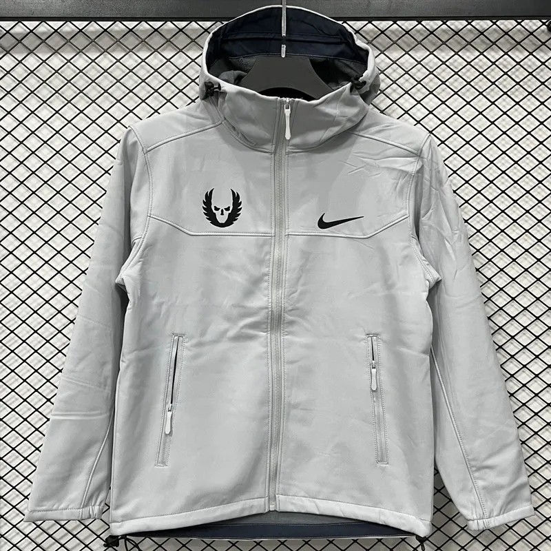 2025-26 NK Oregon Gray Outdoor hoodie windbreaker #RK908软料