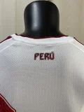 2026-27 Mens Peru Home white Player version Soccer Jersey