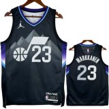 25-26 JAZZ MARKKANEN #23 Black Top Quality Hot Pressing NBA Jersey (Trapeze Edition) 飞人版