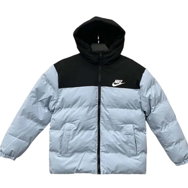 2025-26 NK Black Green Hooded Cotton Coat XD9901