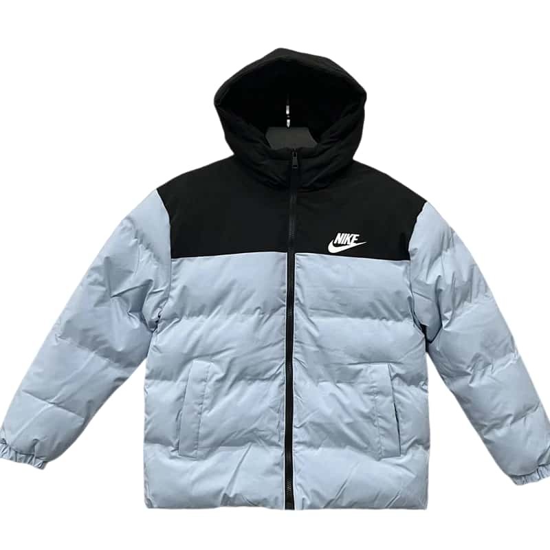 2025-26 NK Black Green Hooded Cotton Coat XD9901