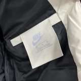 2025-26  NK Black White Hooded Cotton Coat  XD9901
