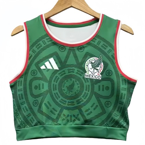 2026 Women Mexico home Yoga Vest