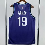 25-26 JAZZ BAILEY #19 Purple Top Quality Hot Pressing NBA Jersey