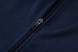 2025-26 Mens Napoli Royal blue Jacket Tracksuit  #A25105