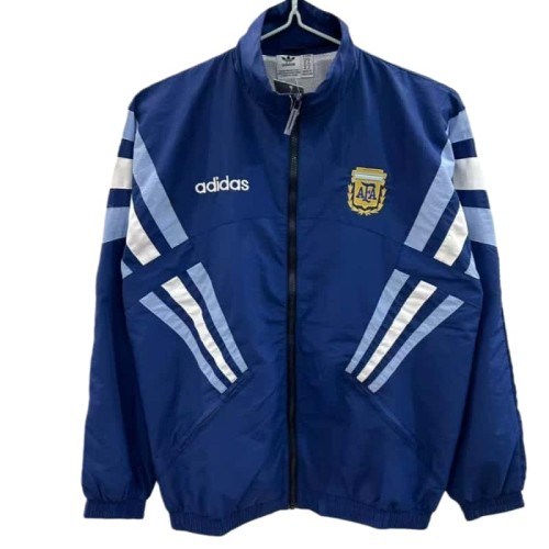 2025-26 Mens Argentina Royal blue retro Windbreaker