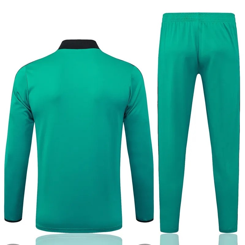 2025-26 Mens LIV Green Half Pull Tracksuit #B25132