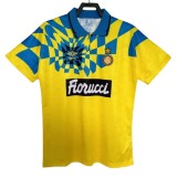 1992-94 Mens Inter Milan Retro yellow Third away Soccer Jersey