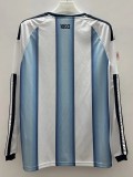 2026-27 Mens Argentina home with FIFA World Champions 2022 Patch Long Sleeve soccer Jersey