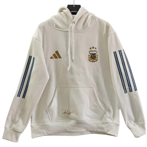 2025-26 Mens Argentina White Hoody 白色