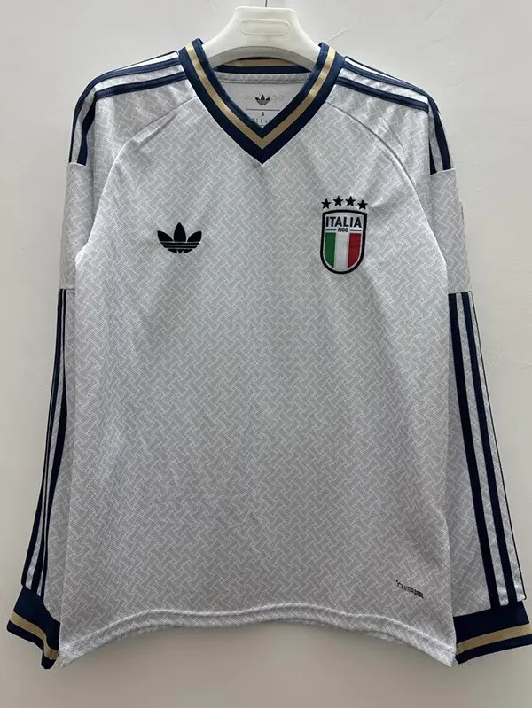2026-27 Mens Italy Away Long Sleeve Soccer Jersey