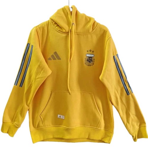 2025-26 Mens Argentina Yellow Hoody 黄色