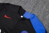 2025-26 Mens PSG Black Half Pull Tracksuit  #B25122