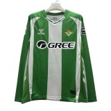 2025-26 Mens Real Betis Home Long Sleeve Soccer Jersey