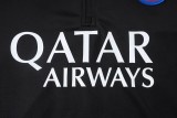 2025-26 Mens PSG Black Half Pull Tracksuit  #B25122
