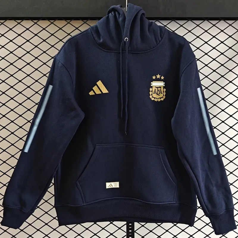 2025-26 Mens Argentina Royal blue Hoody 宝蓝色