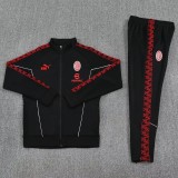2025-26 Mens AC Milan black Jacket Tracksuit