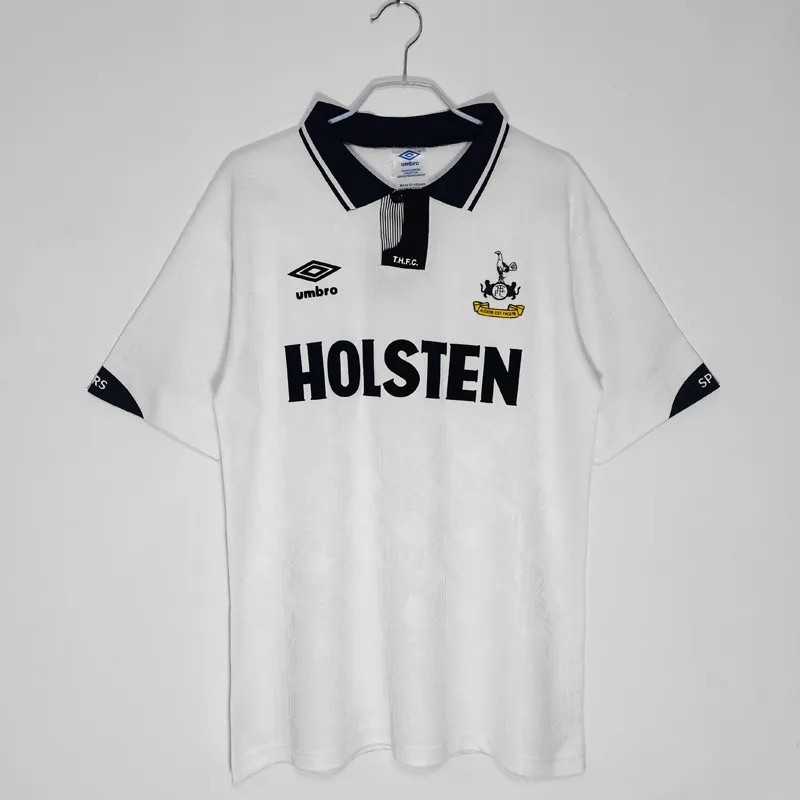 1991-1993 Mens Retro Tottenham Hotspur home soccer Jersey