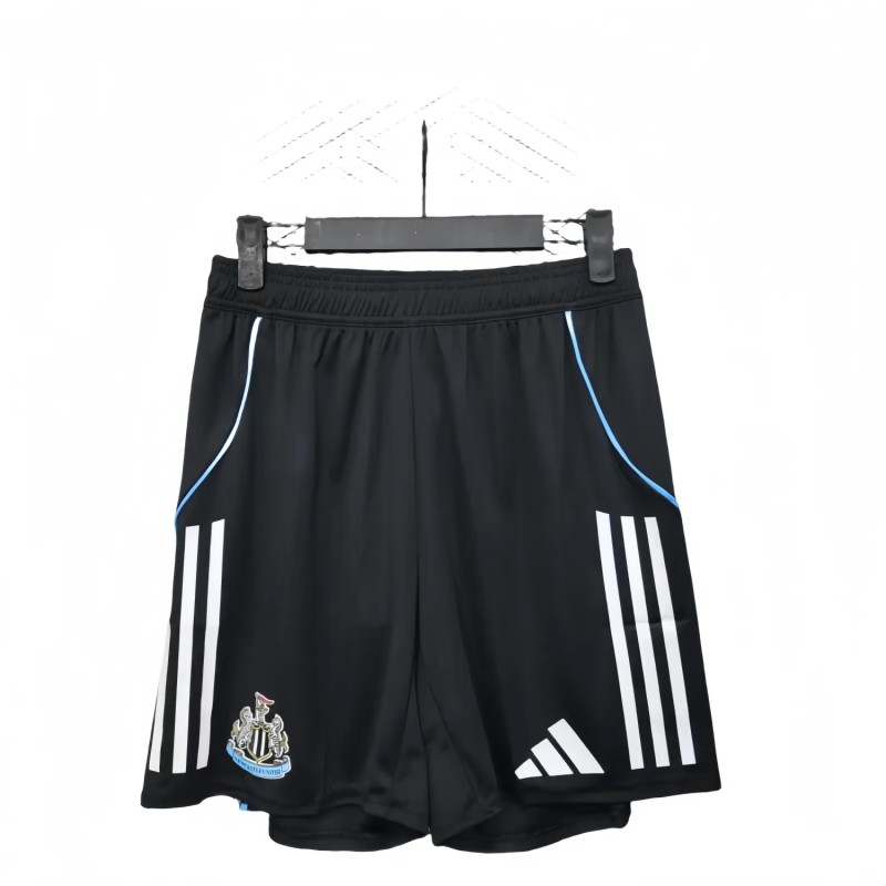 2025-26 Mens Newcastle black Player Shorts Pants