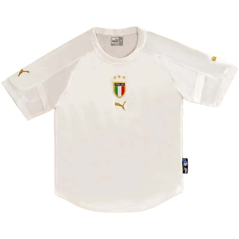 2004 Italy Home Retro Soccer Jersey
