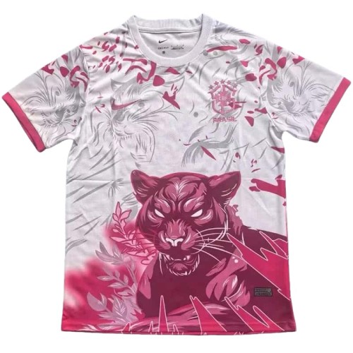 2025-26 Mens Brazil Pink Special Edition soccer jersey